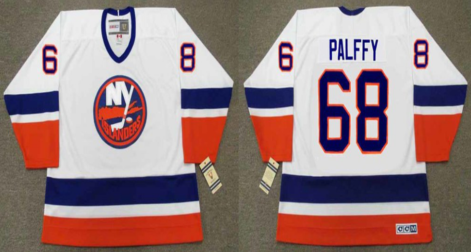 2019 Men New York Islanders #68 Palffy white CCM NHL jersey